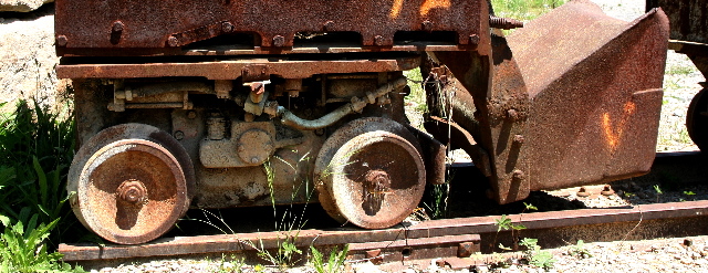 Tren ciment, train-museum of La Pobla de Lillet, Bergued�, catalonia